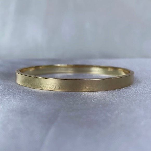 Titanium Gold Bangle - Picture 2 of 2